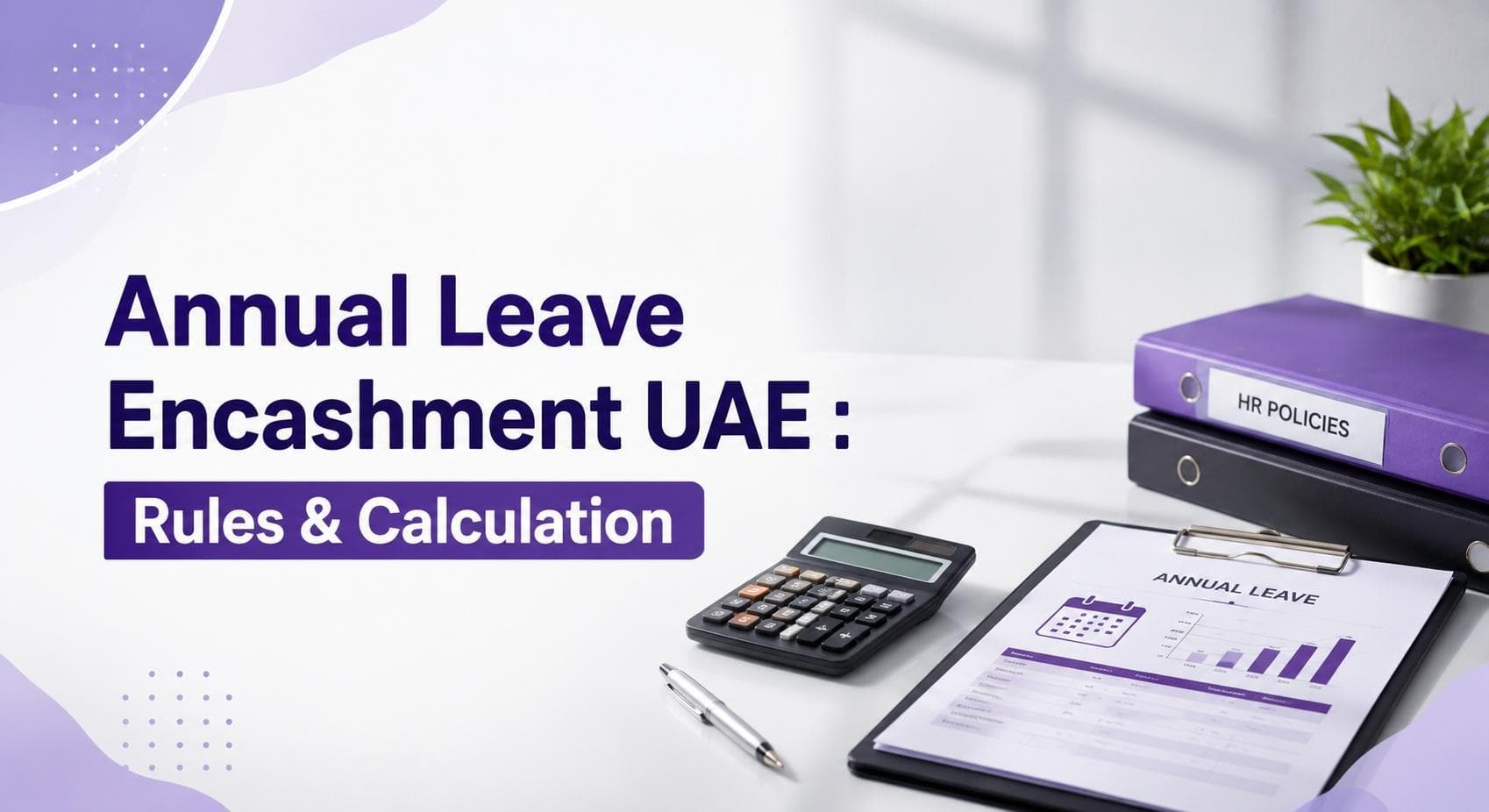 Annual Leave Encashment UAE 2026 — rules, calculation, and worked examples