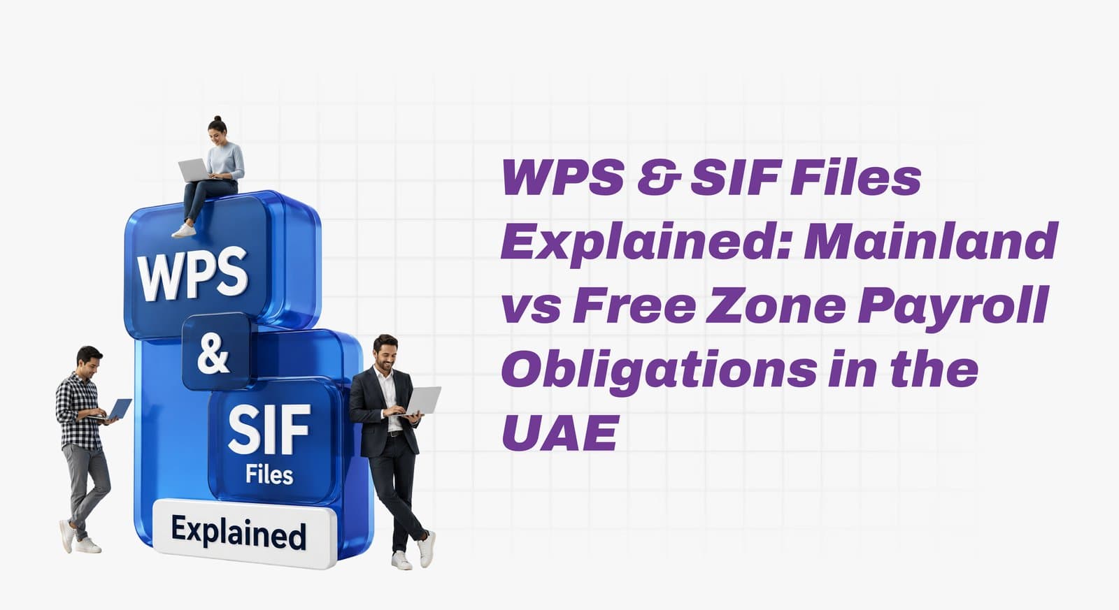 UAE WPS SIF file mainland vs free zone payroll obligations